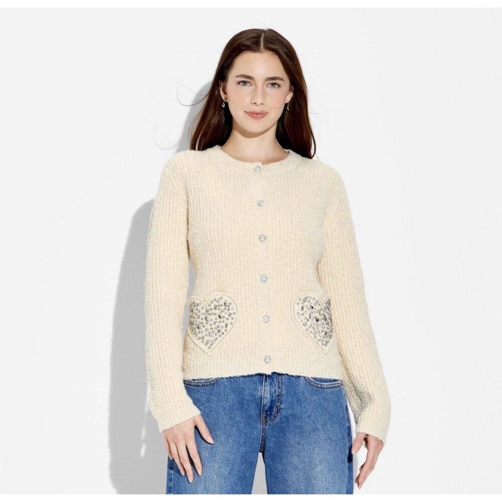 Wicked X Katie Kime Cardigan XL NWOT